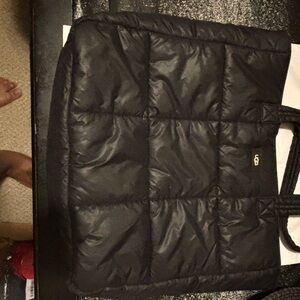 UGG Men's Black Quilted Briefcase